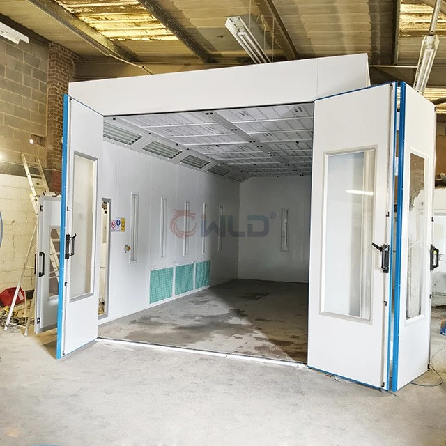 8m Automotive Custom Spray Booth With Natural Gas Heating System best