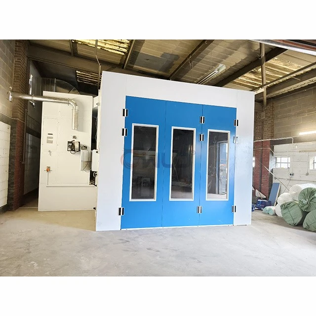 8m Automotive Custom Spray Booth With Natural Gas Heating System suppliers