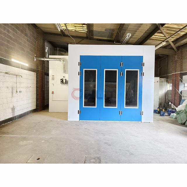 8m Automotive Custom Spray Booth With Natural Gas Heating System