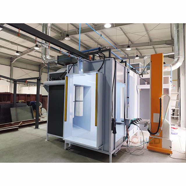 Automatic Powder Coating Line For Industrial Products Production
