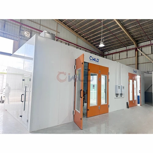 Combined Spray Booth And Baking Oven For Painting Furniture In Saui Arabia