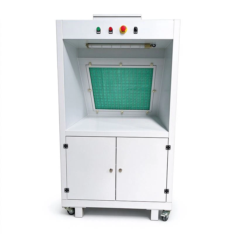 WLD-OF2 Open Face Spray Booth For Painting Small Parts