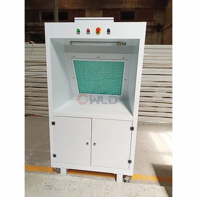 WLD-OF2 Open Face Spray Booth For Painting Small Parts suppliers