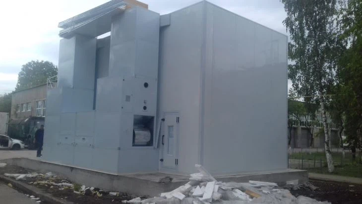 10M Army Spray Booth In Romania