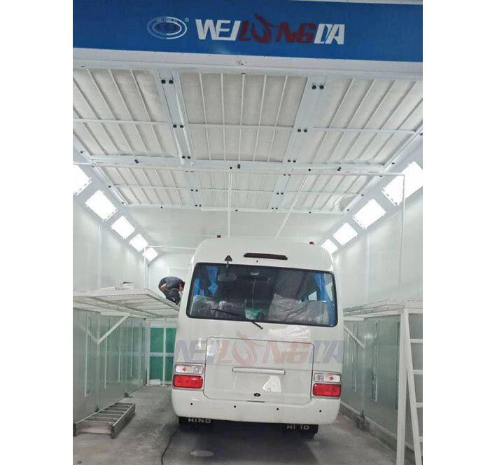 Bus Paint Booth In Thailand