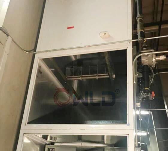 Spray Booth With Direct Fire Burner