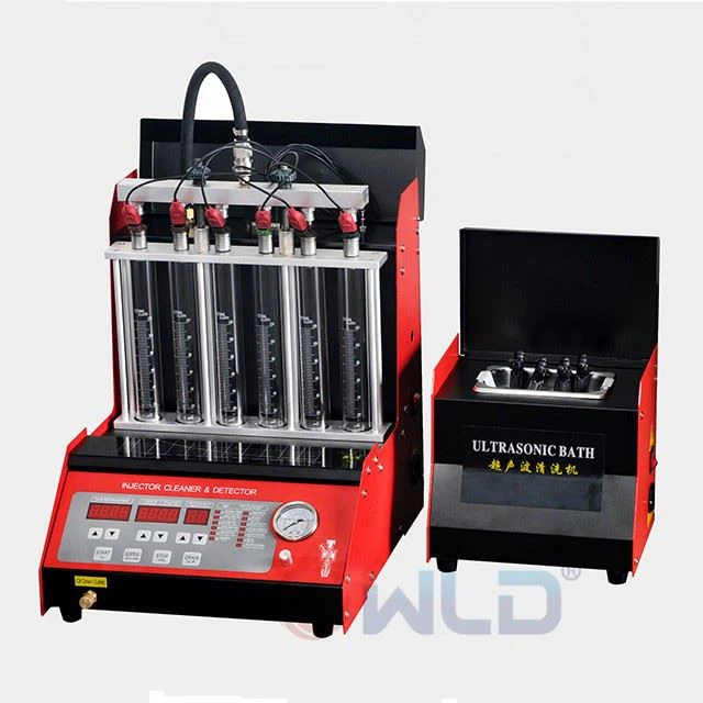 Wld-6c Automatic 6 Cylinders Injector Tester And Cleaner