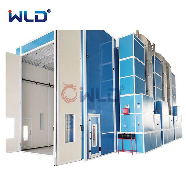 Bus Paint Booth With 3D Lifter